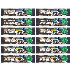 12 X Heltärligt Bra Bränsle Energibar 55 G Blåbär & Choklad