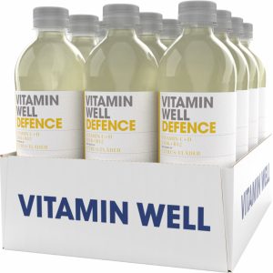 12 X Vitamin Well 500 Ml Defence Citrus Fläder