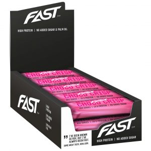 15 X Fast Rox Protein Bar 55 G Berry Dark Choco Crisp
