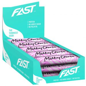 15 X Fast Sport Nutrition Enjoyment Bar 45 G Milky Choco