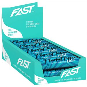 15 X Fast Sport Nutrition Enjoyment Bar 45 G Peanut Toffee