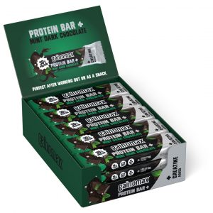 15 X Gainomax Protein Bar + Value 60 G Dark Chocolate Mint Creatine