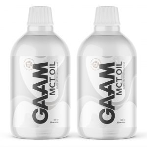 2 X Gaam Mct Oil 500 Ml