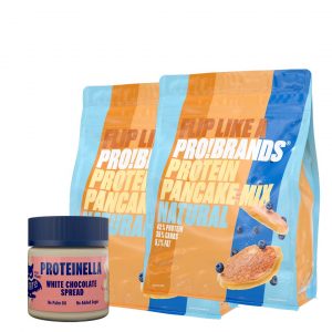 2 X Pro Brands Pancake Mix 400 G + Proteinella 200 G