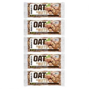 20 X Biotechusa Oat & Nuts Bar 70 G