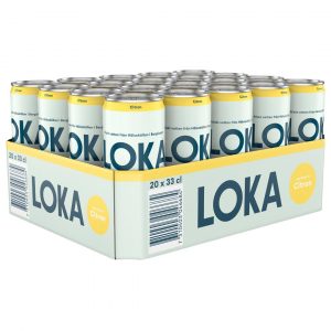 20 X Loka 330 Ml Citron