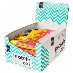 20 X Puls Nutrition Vegan Protein Bar 40 G