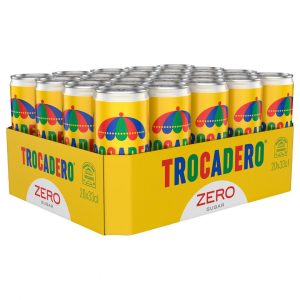 20 X Trocadero Zero 330 Ml