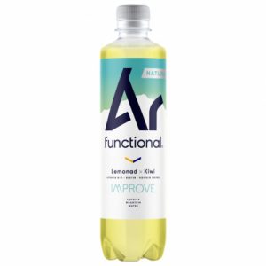 24 X Ár Functional Natural 500 Ml Lemonad/kiwi