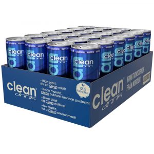 24 X Clean Drink 330 Ml Friska Bär