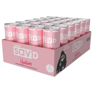 24 X Clean Drink Sav:d 330 Ml Hallon