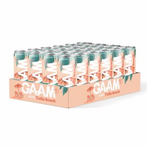 24 X Gaam Energy 330 Ml Tofta Beach