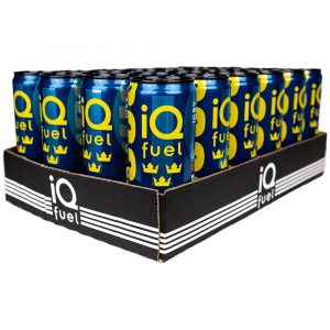 24 X Iqfuel Tre Kronor 330 Ml Focus Swedish Berries