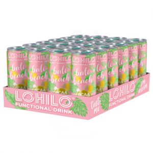 24 X Lohilo Functional Bcaa Drink 330 Ml Bali Beach
