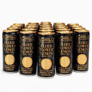 24 X Lohilo Luxury Edition 330 Ml Elderflower Lemon
