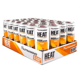 24 X Nutramino Heat 330 Ml Orange