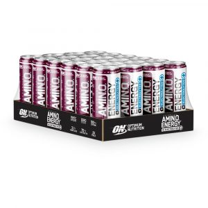 24 X Optimum Nutrition Amino Energy 250 Ml Mixed Berry