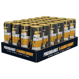 24 X Pro Bands X-gamer Energy 330 Ml Horus