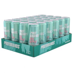 24 X Pro Brands Bcaa Drink 330 Ml Big Apple