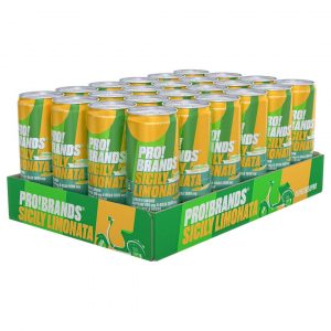 24 X Pro Brands Bcaa Drink Vacay Edition 330 Ml, Sicily Limonata
