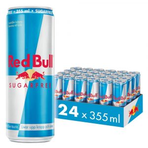 24 X Red Bull Energy Drink 355 Ml Sugarfree