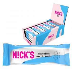 25 X Nicks Protein Wafer 40 G Chocolate