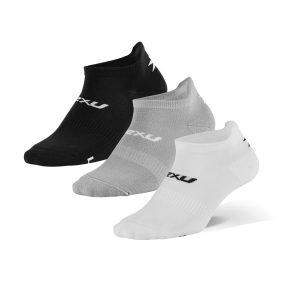 2XU Ankle Socks 3 Pack Three/Colour