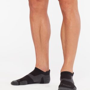 2XU Vectr Merino Light Cushion No Show Socks