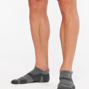 2XU Vectr Merino Light Cushion No Show Socks