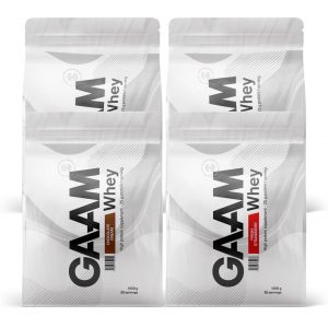 4 X Gaam 100% Whey Premium 1 Kg