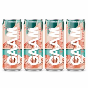 4 X Gaam Energy 330 Ml Tofta Beach