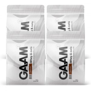 4 X Gaam Whey & Oats 1 Kg