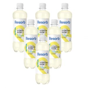 6 X Resorb Active 500 Ml Lemon Lime