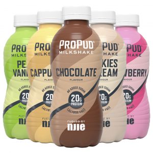 8 X Njie Propud Protein Milkshake Mix 330 Ml