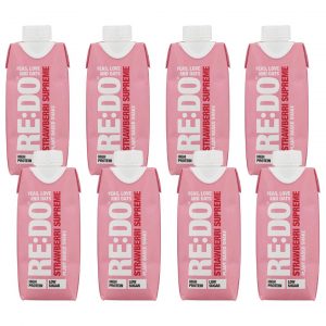 8 X Re:do Dryck 330 Ml Strawberry Supreme