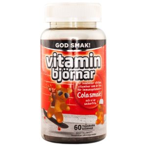 Active Care Vitaminbjörnar Cola 60 tuggisar