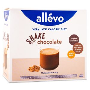 Allevo VLCD Shake Chocolate 15 portioner