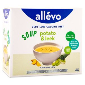 Allevo VLCD Soup Potatis-purjolök 15 portioner
