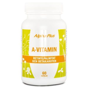 Alpha Plus A-vitamin 60 kaps