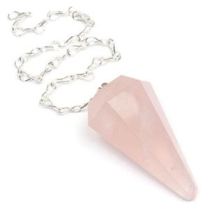 Amigo Mineral Kristallpendel Rosenkvarts 1 st Rosenkvarts