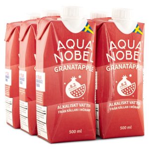 Aqua Nobel Stilla Källvatten 500 ml Granatäpple 6-pack