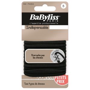 BaByliss Svart Hårsnodd 12-pack 1 st