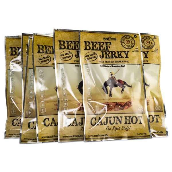 Beef Jerky Cajun Hot 10-pack