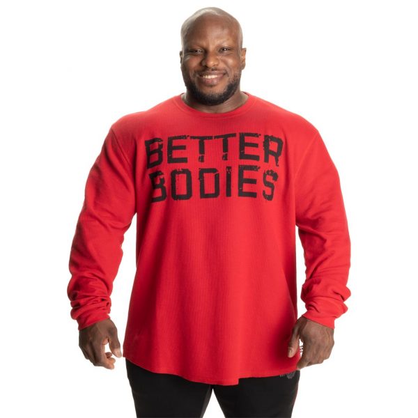 Better Bodies Thermal Sweater Cili Red Xxxl