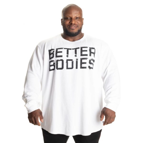 Better Bodies Thermal Sweater White Xxl