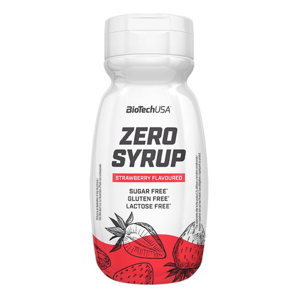 Biotechusa Zero Syrup 320 Ml Strawberry