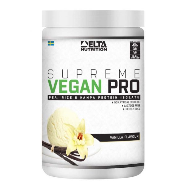 Delta Nutrition Supreme Vegan Pro 900 G Vanilla