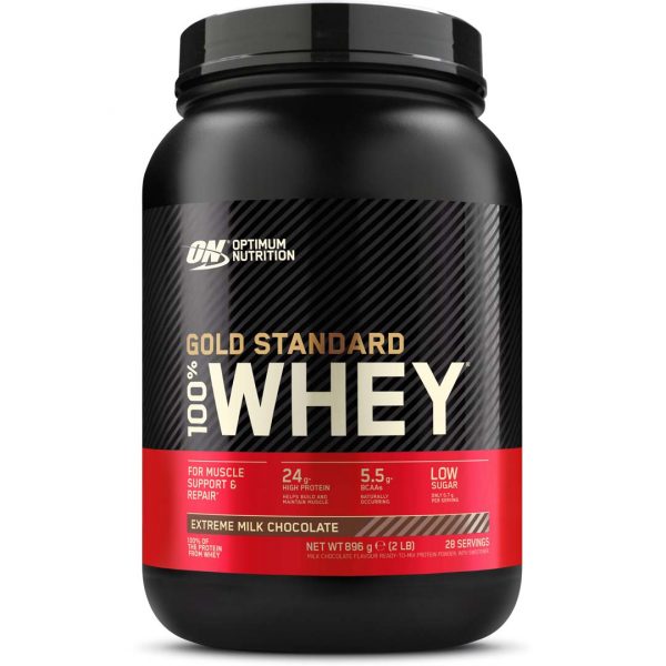 Optimum Nutrition 100% Whey Gold Standard 907 G Extreme Milk Chcolate