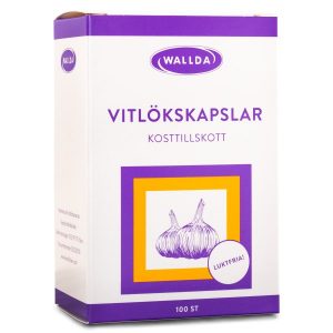 Wallda Vitlökskapslar 240 kaps