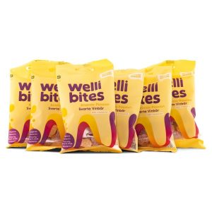 Wellibites Ananas-Passion & Svarta Vinbär 6-pack